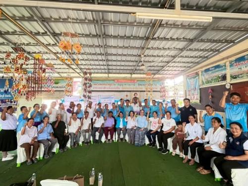 พช.ธวัชบุรี จ.ร้อยเอ็ด : ต้อนรับคณะศึกษาดูงานจากสำนักงาน พัฒนาชุมชนอำเภอพนมไพร และสำนักงานพัฒนาชุมชนอำเภอโพนทราย